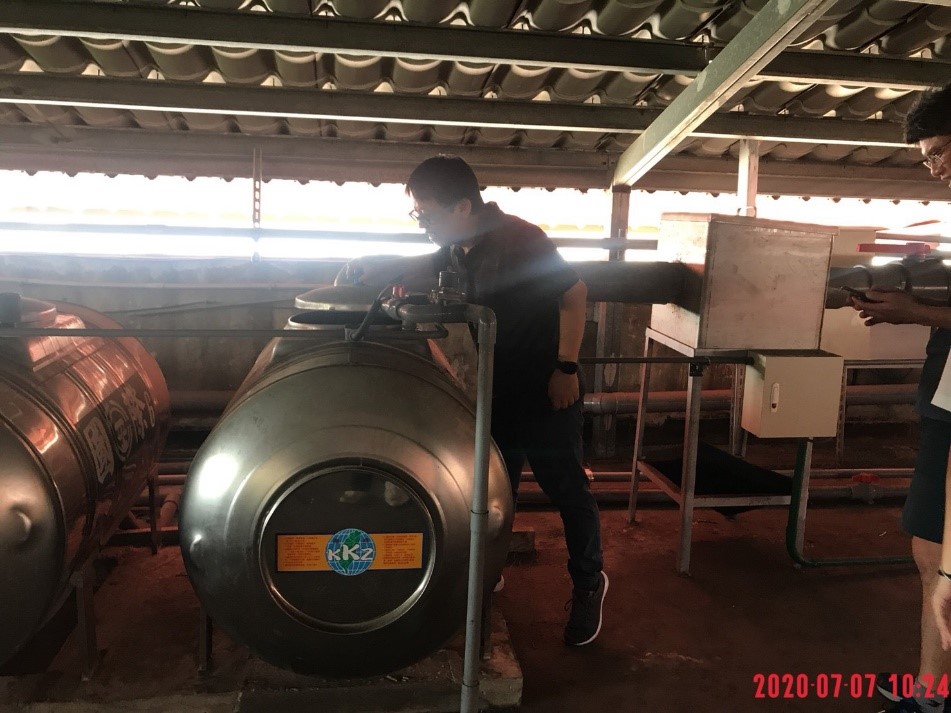 三重區新北高中透水保水工程-回收系統查驗