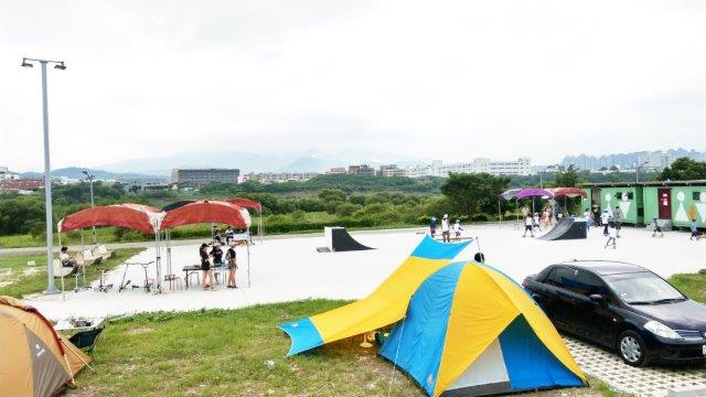 樹林河濱公園露營區
