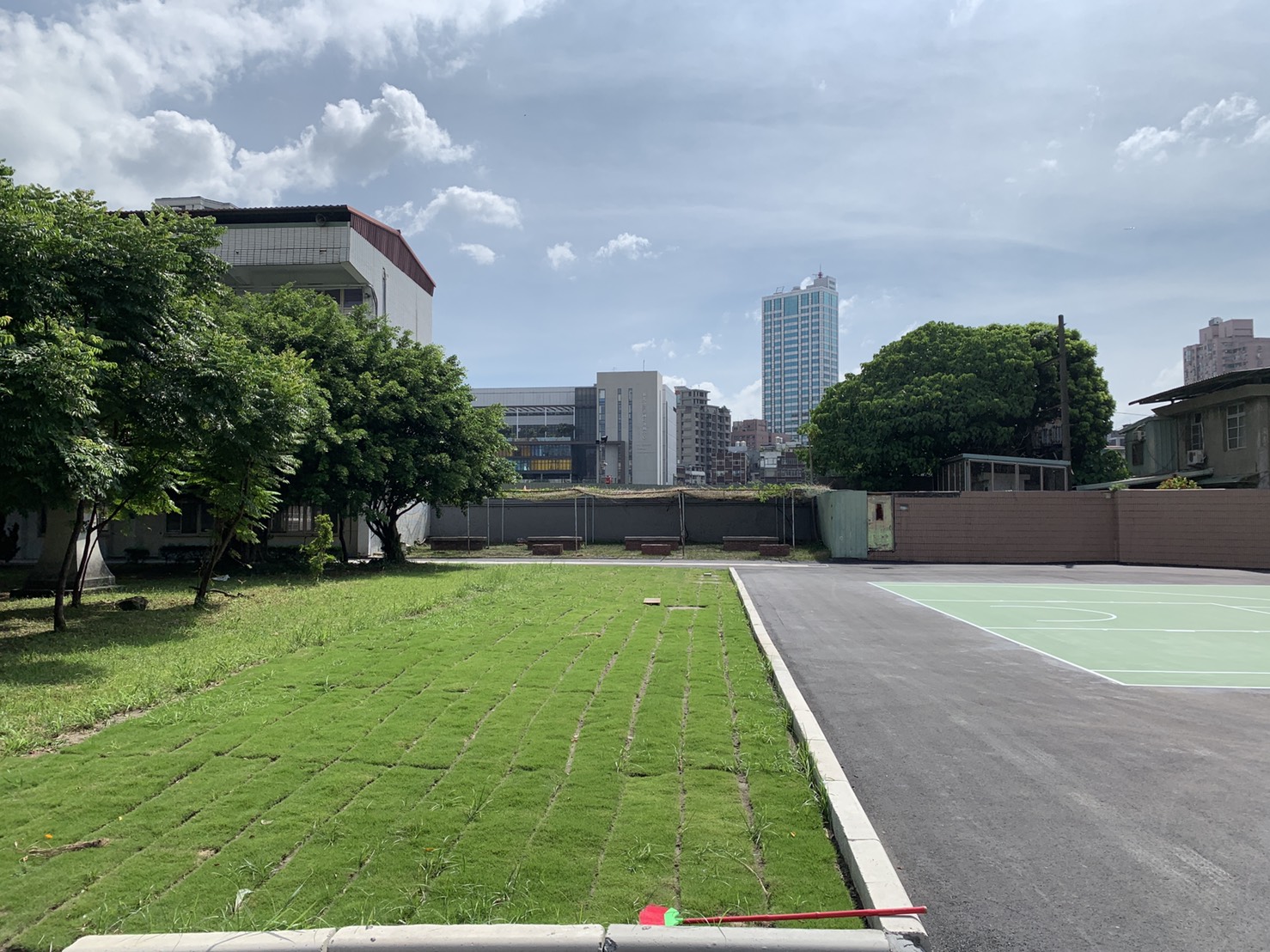 三重高中為第5座完成的透保水工程亦是今年完成的第二座透保水校園