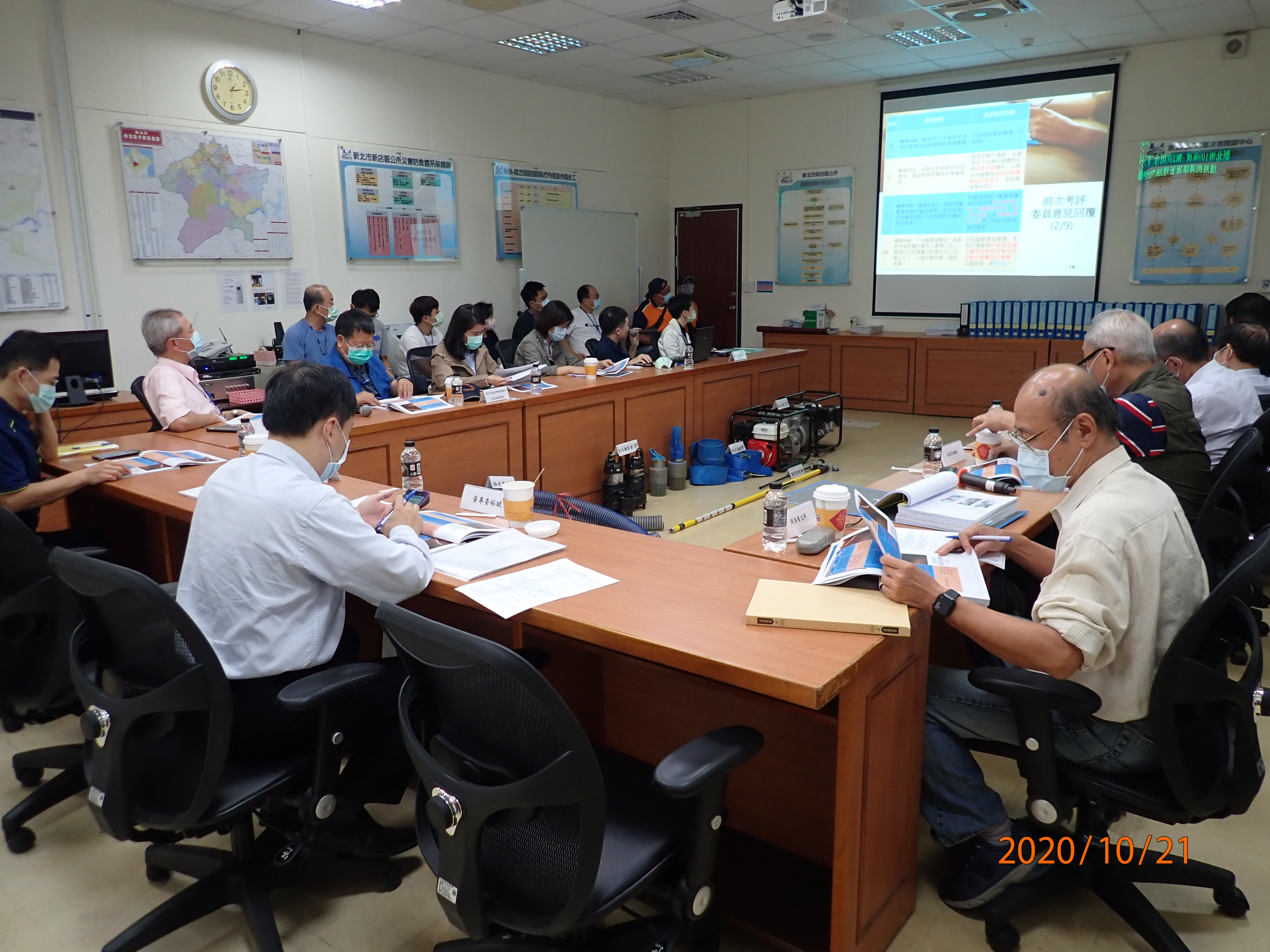 水利局每年辦理2次考評作業，以檢視各區公所維護及防汛整備成果，確保市民生命財產安全，免受水患之苦