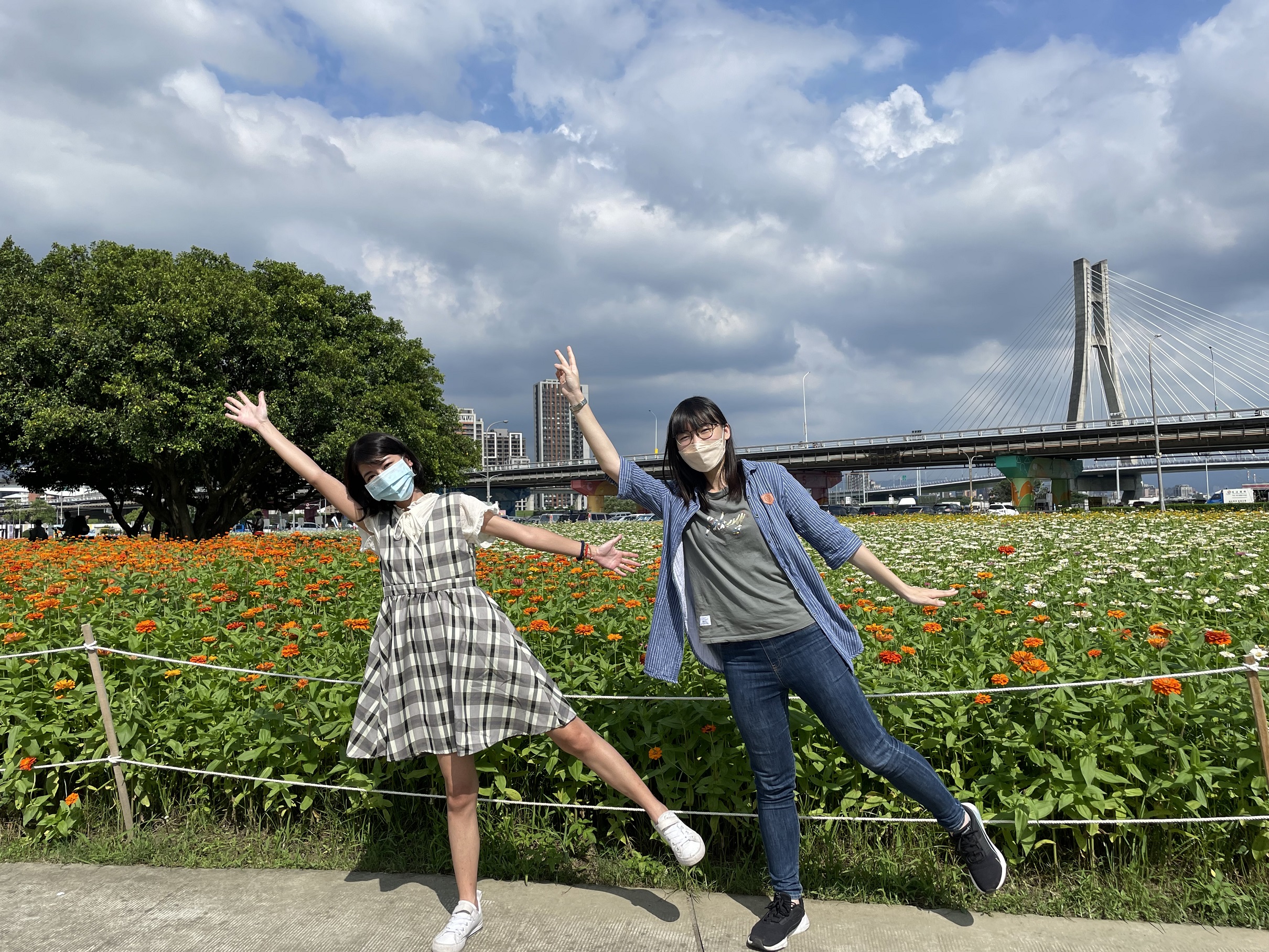 在幸福水漾公園留下美好回憶