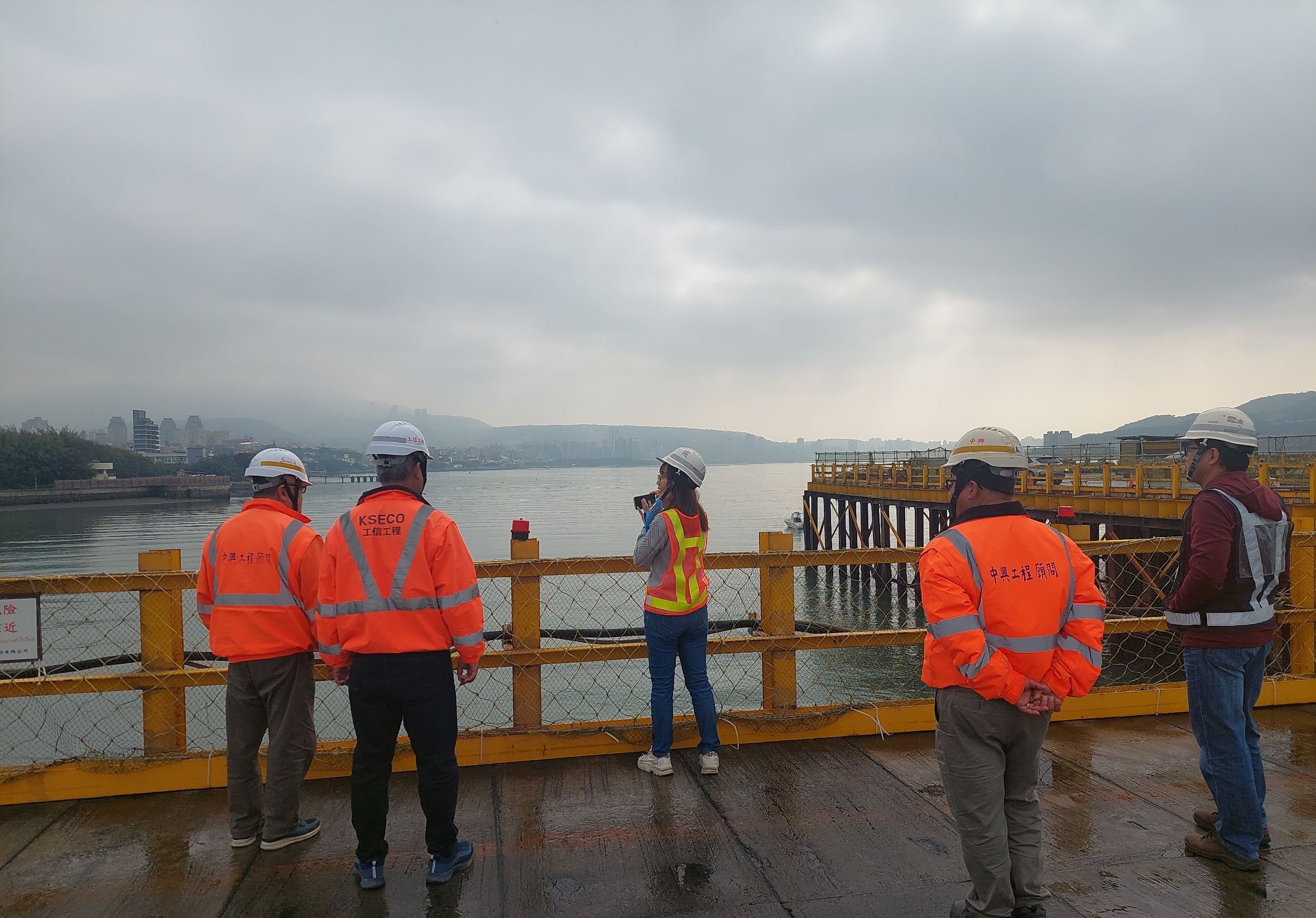  淡江大橋及其連絡道5K+000~7K+035新建工程案會同技師查核