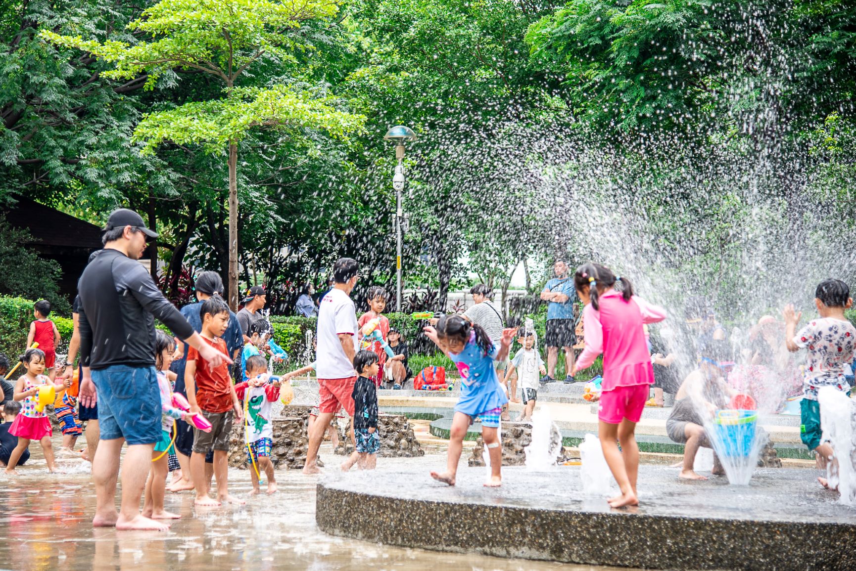  塭仔底濕地公園戲水池同步於6月8日開放