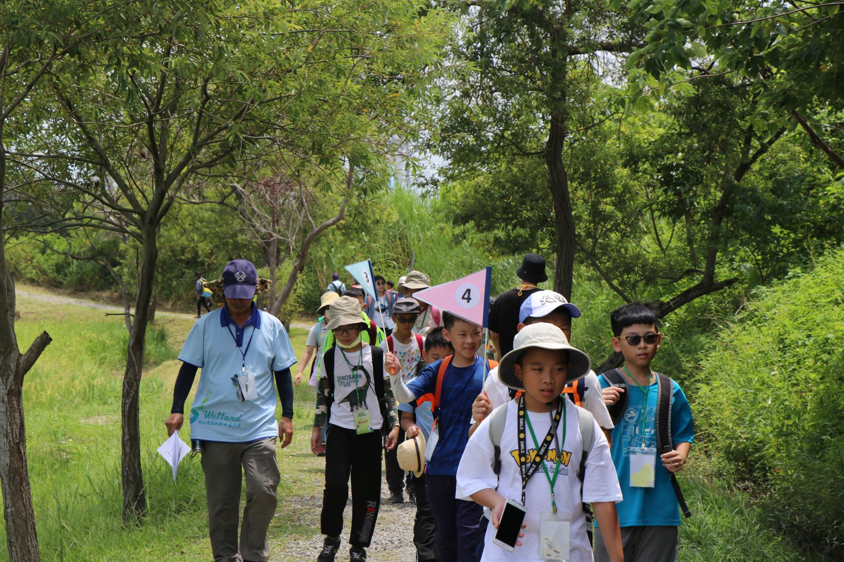 2024濕地夏令營一起前進濕地