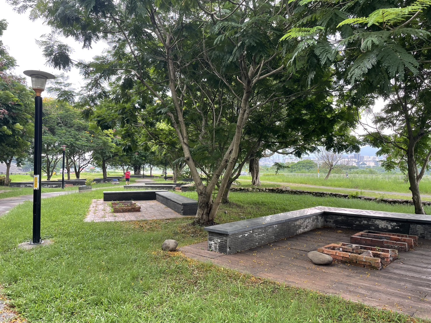 樹林區鹿角溪原住民主題部落公園烤肉野炊區