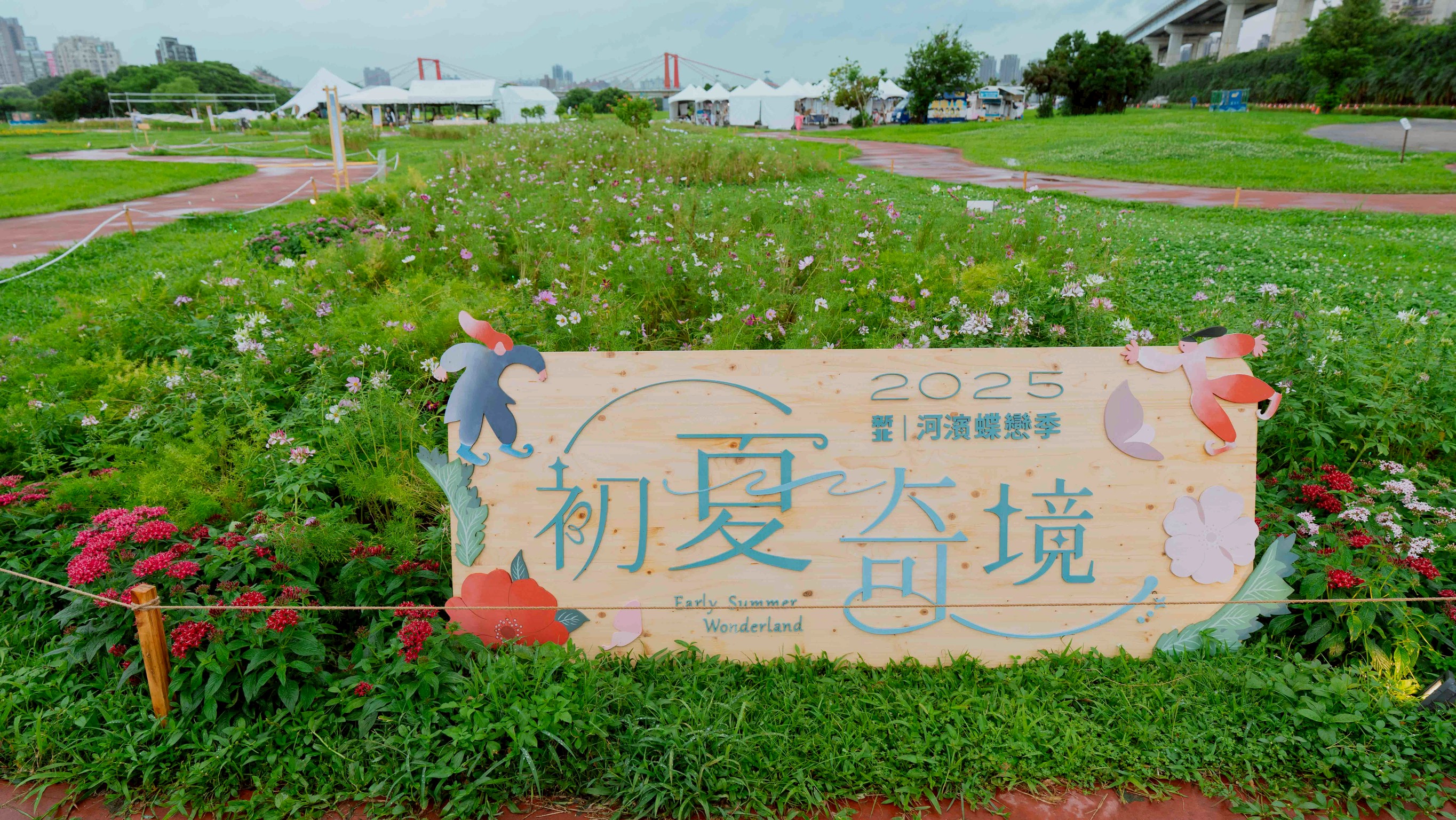  新北河濱蝶戀季展期只到5月25日，歡迎大家把握機會走進這片充滿綠意與光影的夢幻奇境 
