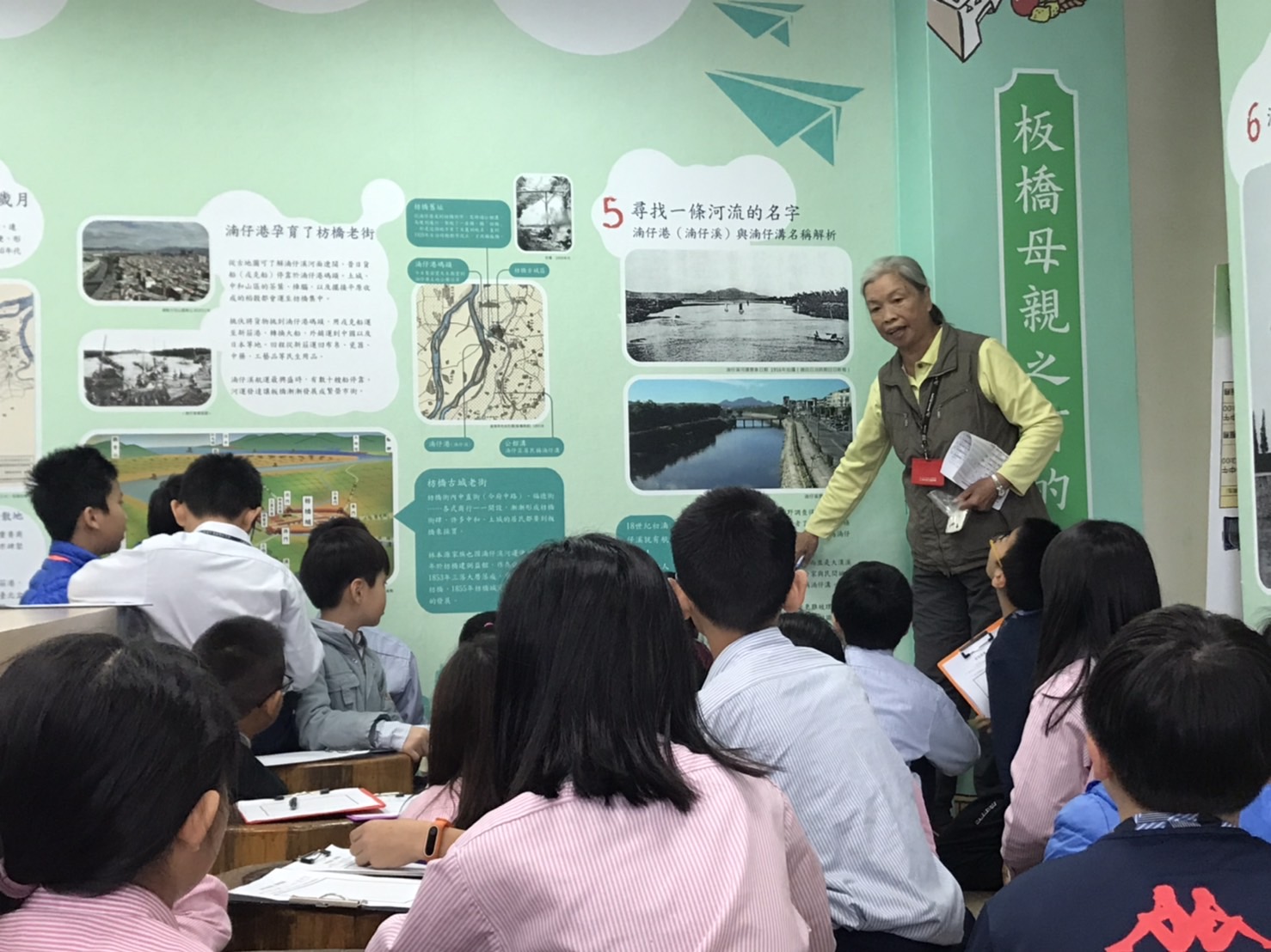 在湳仔溝鐵馬驛站探索大漢溪的前世今生