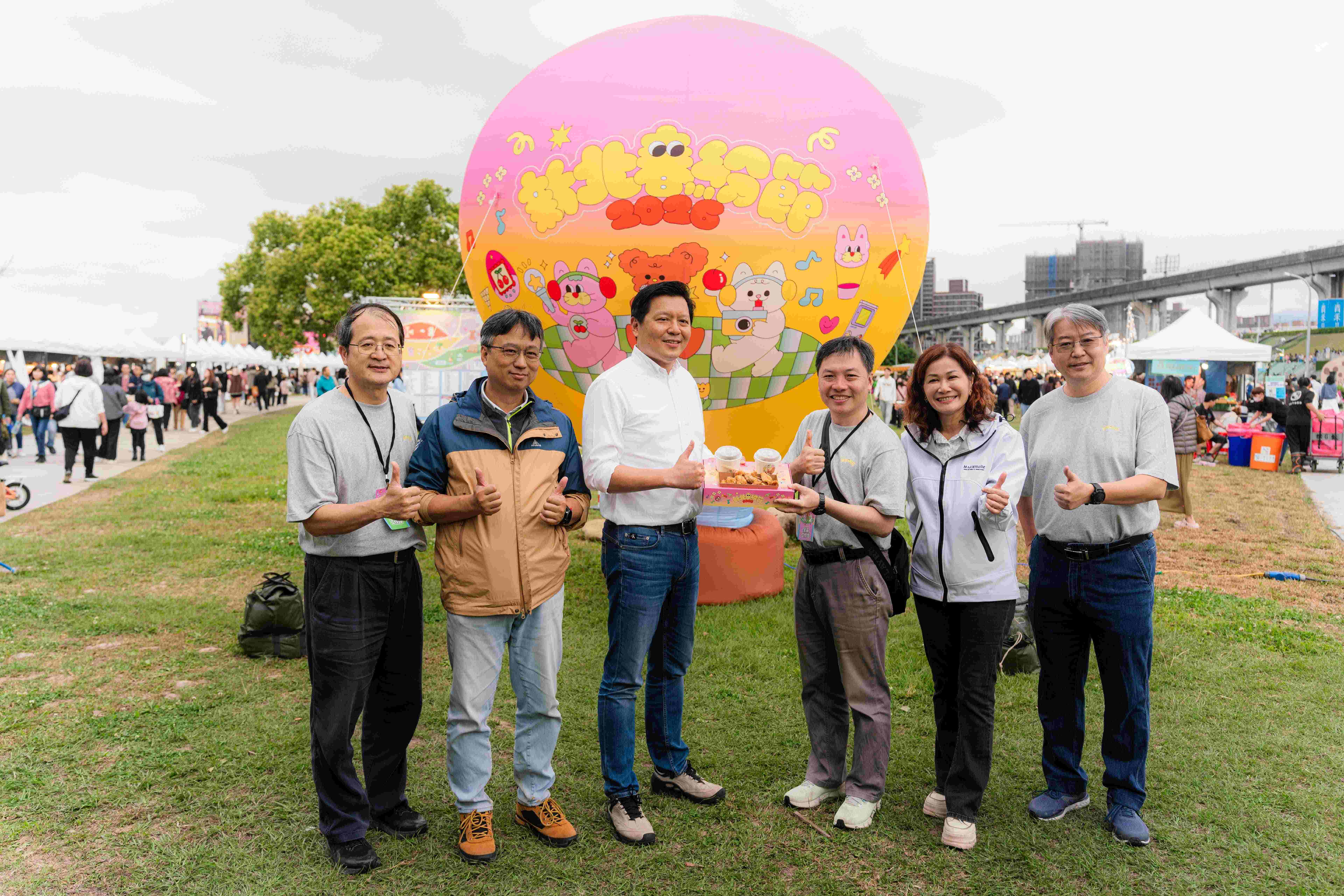  新北市副市長朱惕之今日出席活動開幕首日