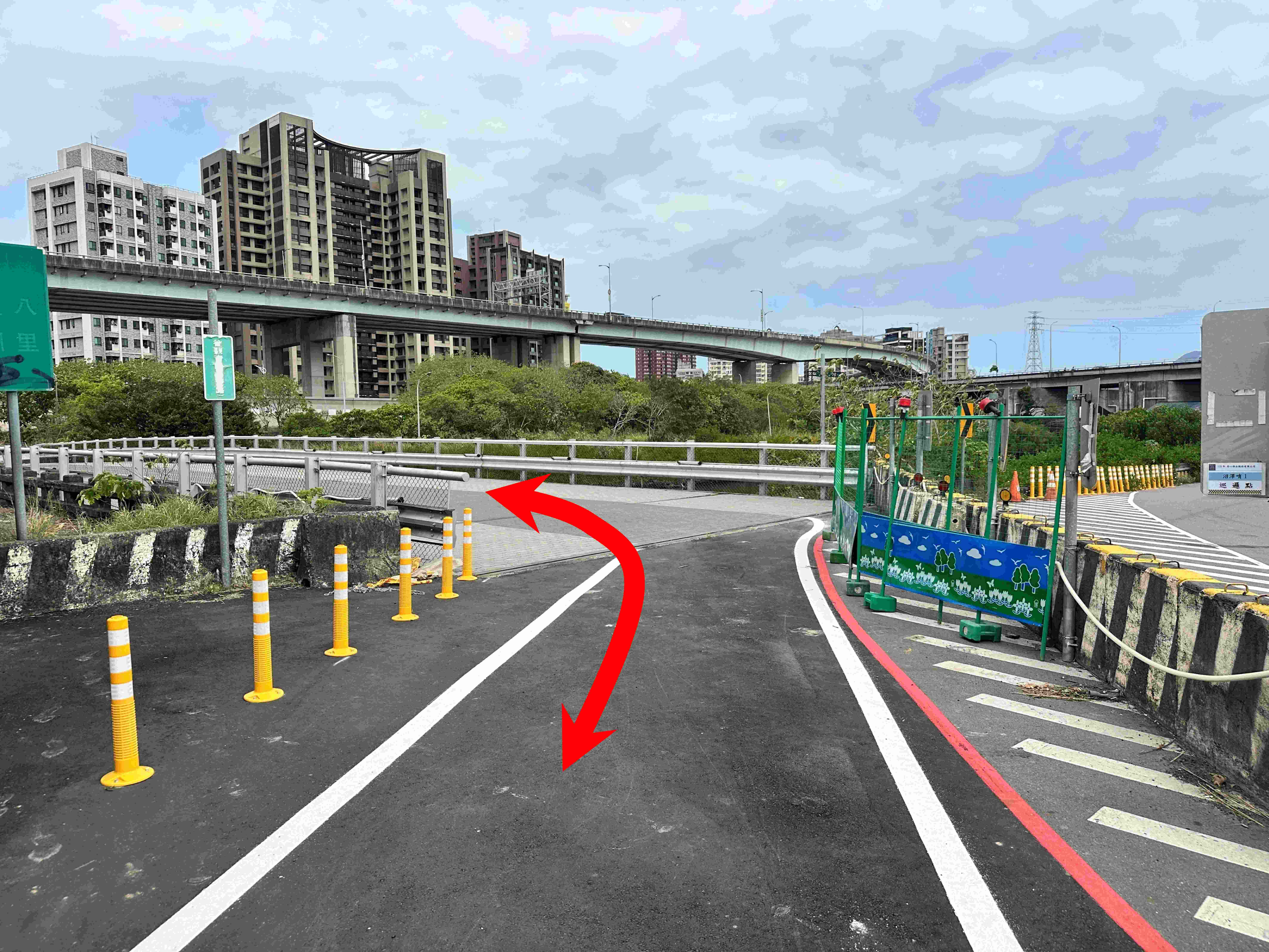  (6)經舊3號越堤道