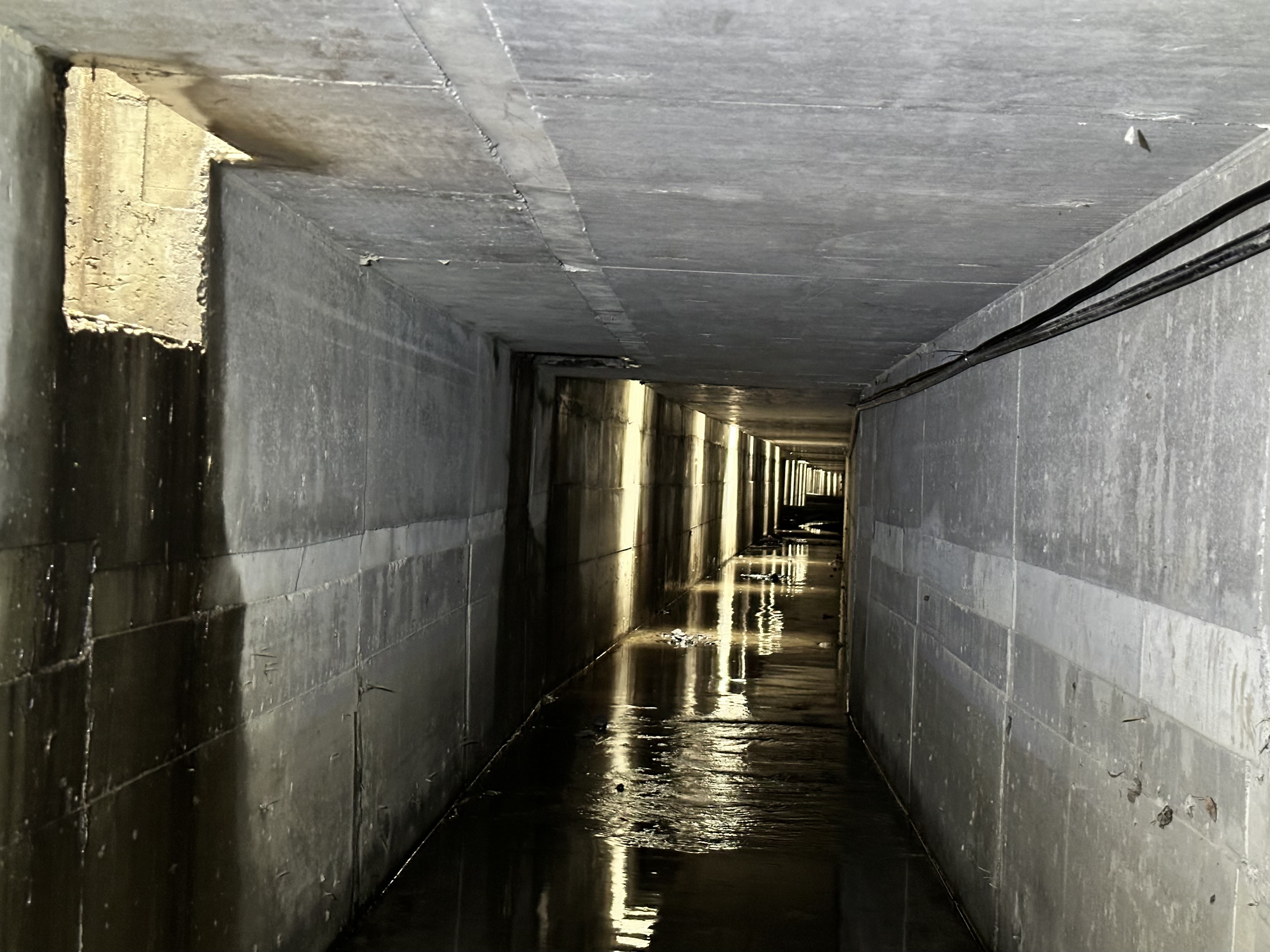  佳園路三段增設271公尺的分流箱涵，減少雨水排往佳園路三段145巷內，解決145巷內碗公地形造成的積水情形