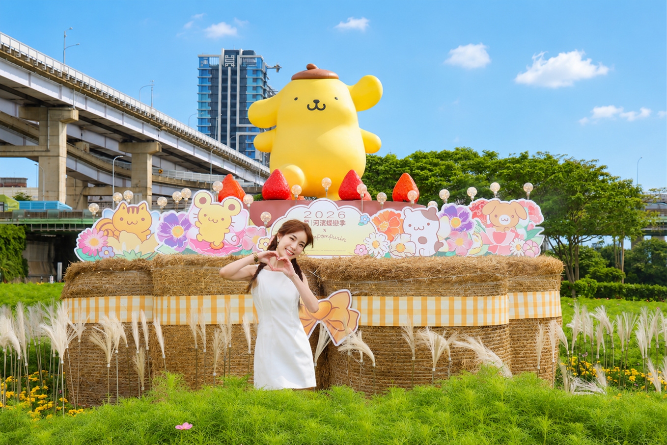  布丁狗陪伴大家漫舞花間-「花間甜夢．幸福層疊」