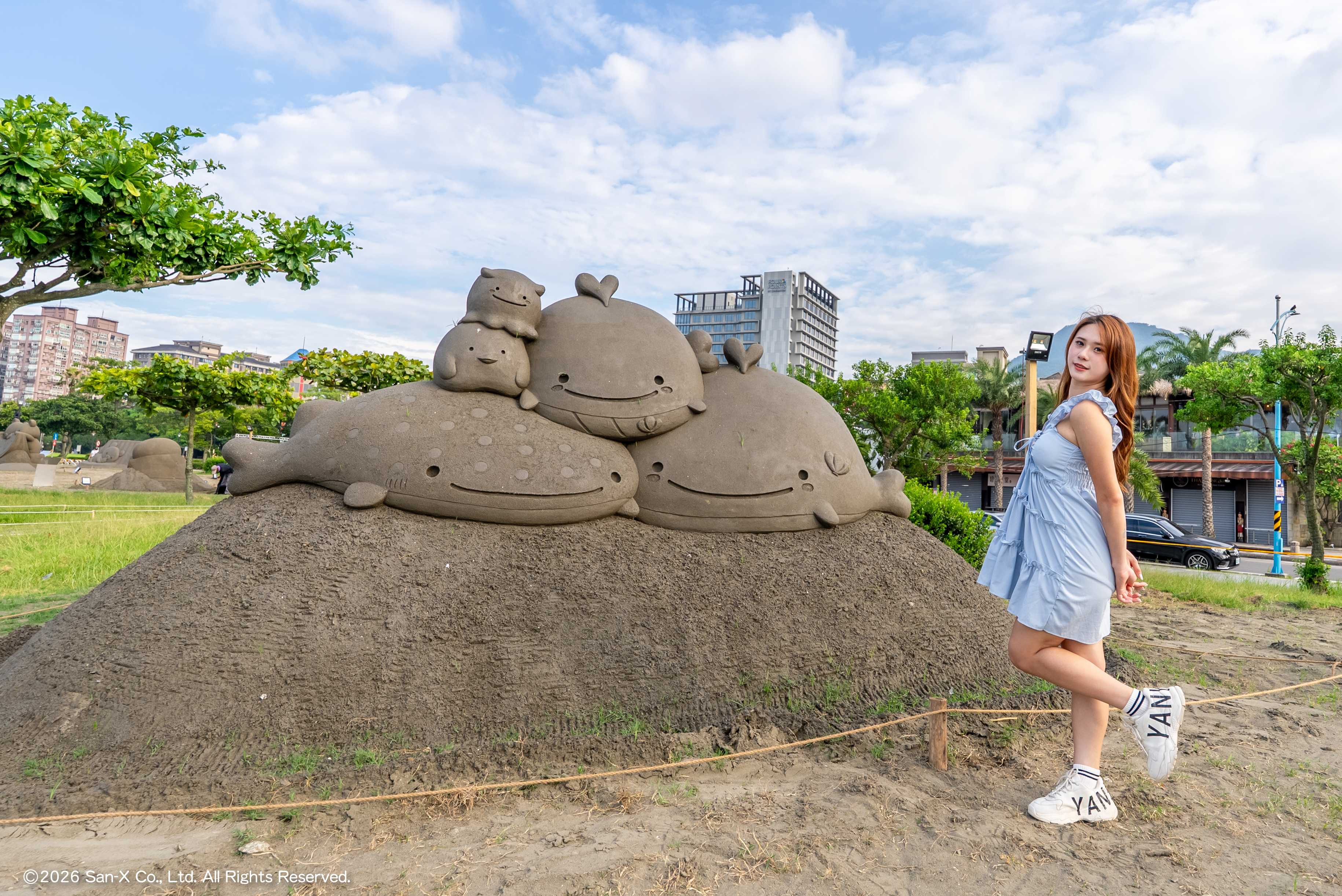  每座沙雕都有各自的「賞味期」，邀請市民朋友在最佳賞味期內觀展