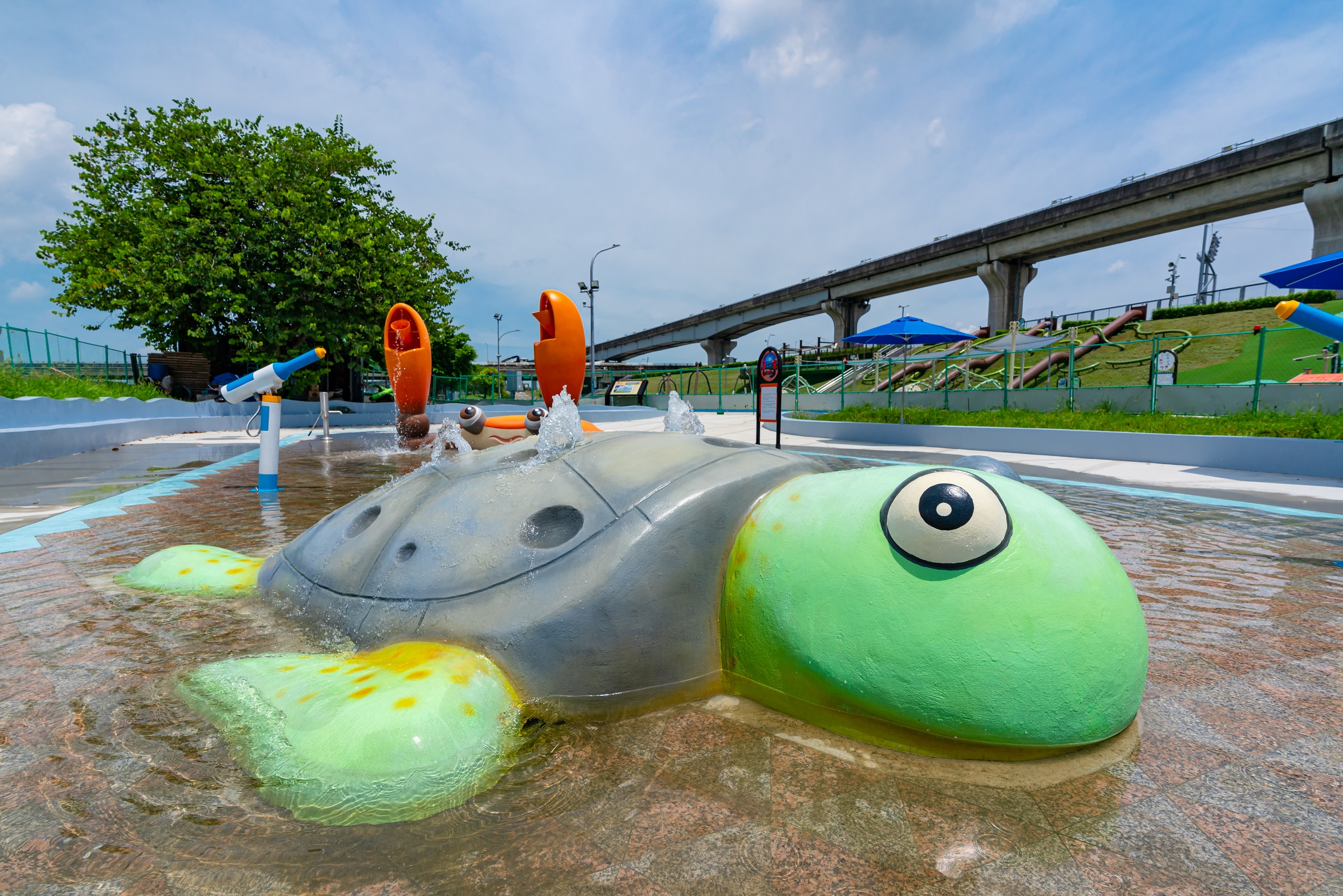 海世界水樂園設施：悠遊綠蠵龜