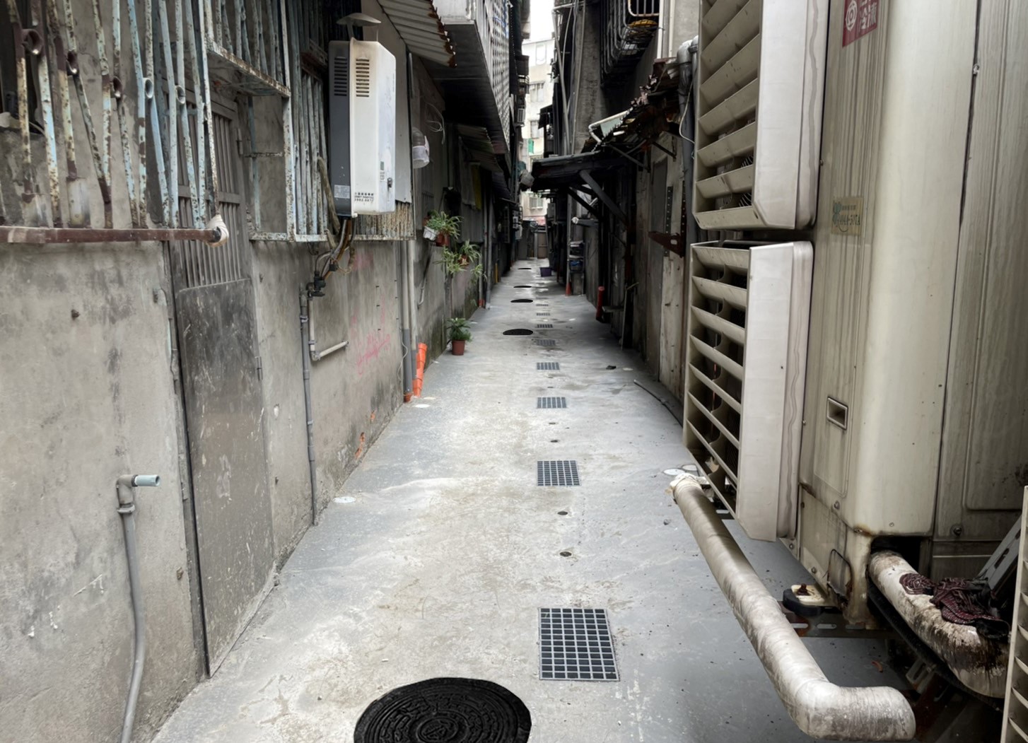 信義路56~72號 後巷用戶接管完成照片
