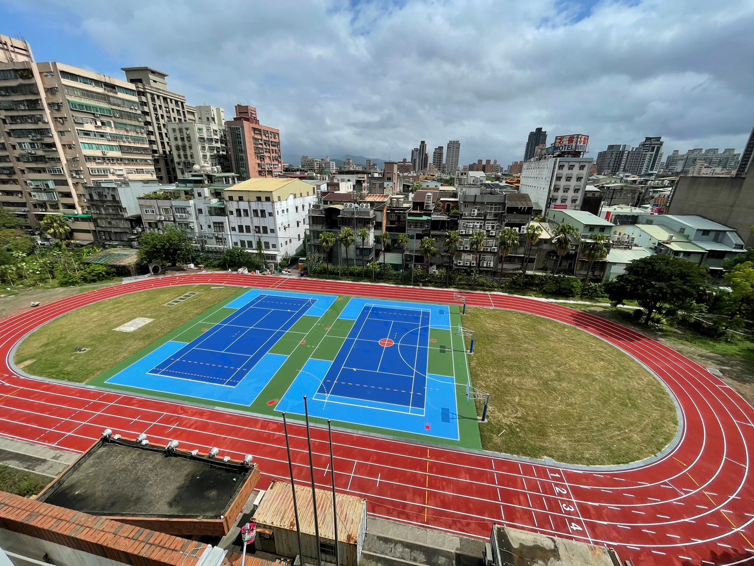 「新北市三重區正義國小透水保水工程」完工
