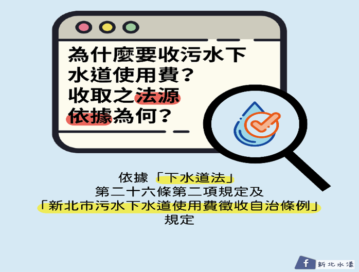 為什麼要收污水下水道使用費 收取之法源依據為何