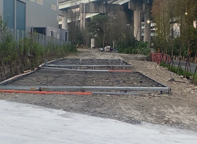 工務所地坪鋪設