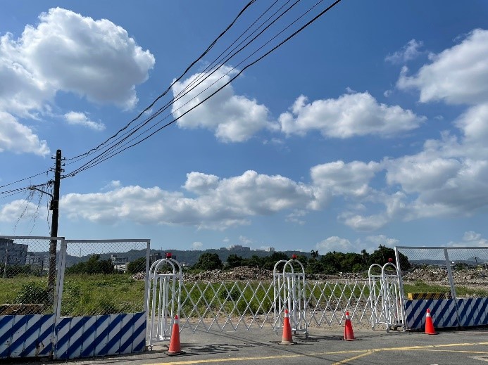 公15左側用地現況