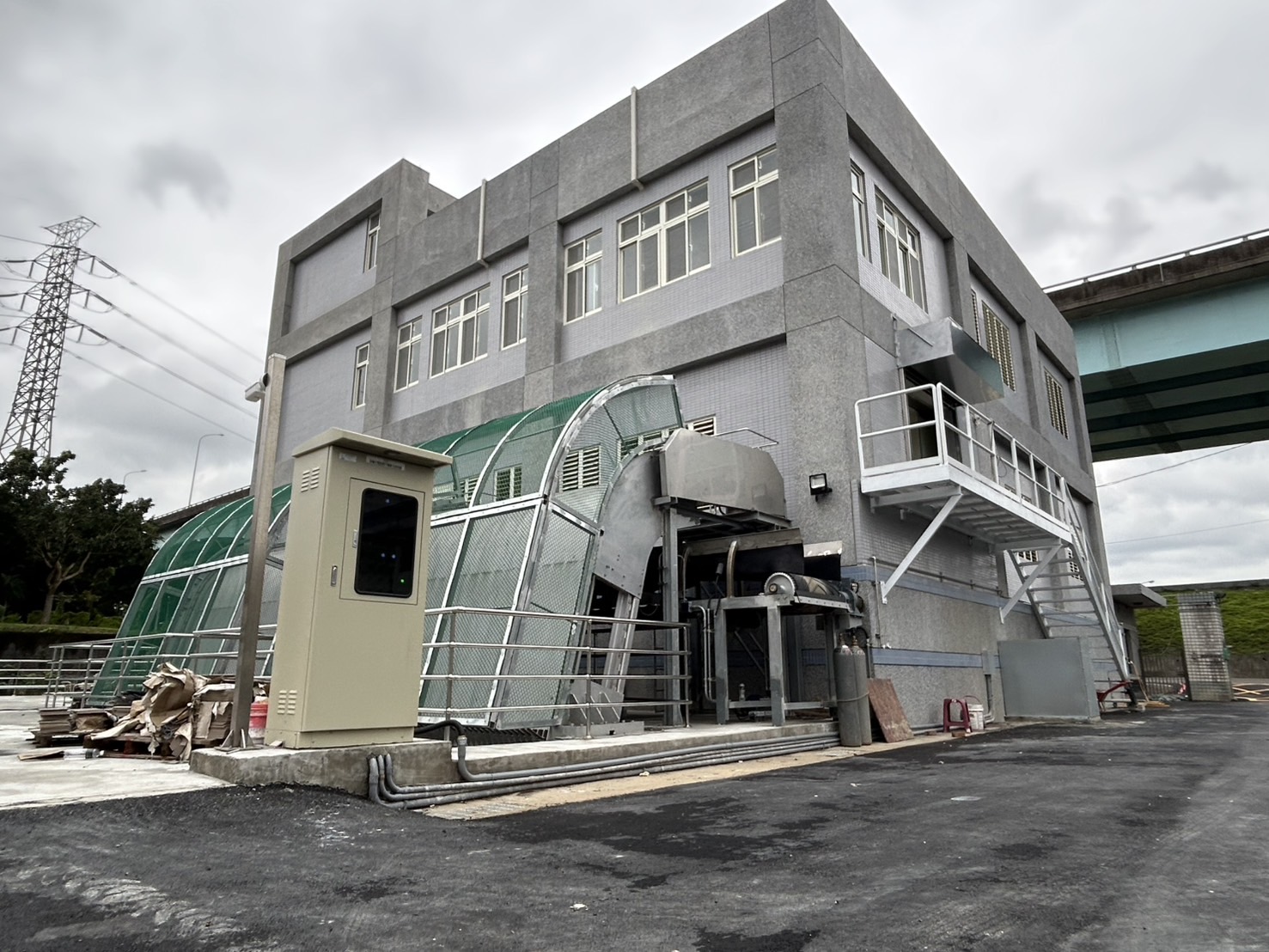 擴建站主站體