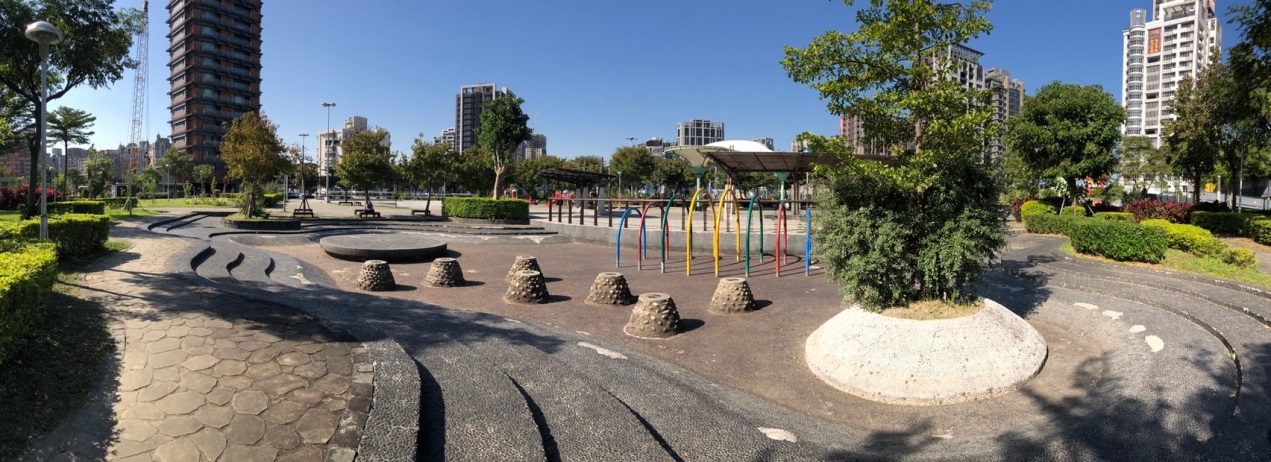 新莊區塭仔底公園噴水池改善工程--施工前