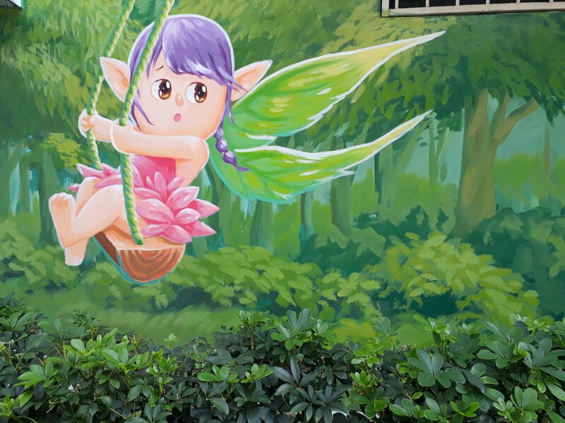 彩繪完工照