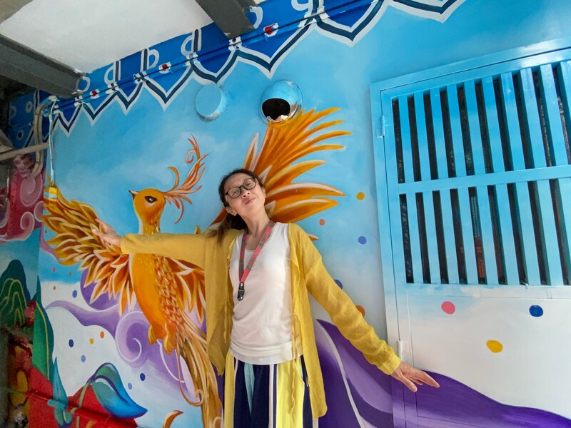 彩繪完工照