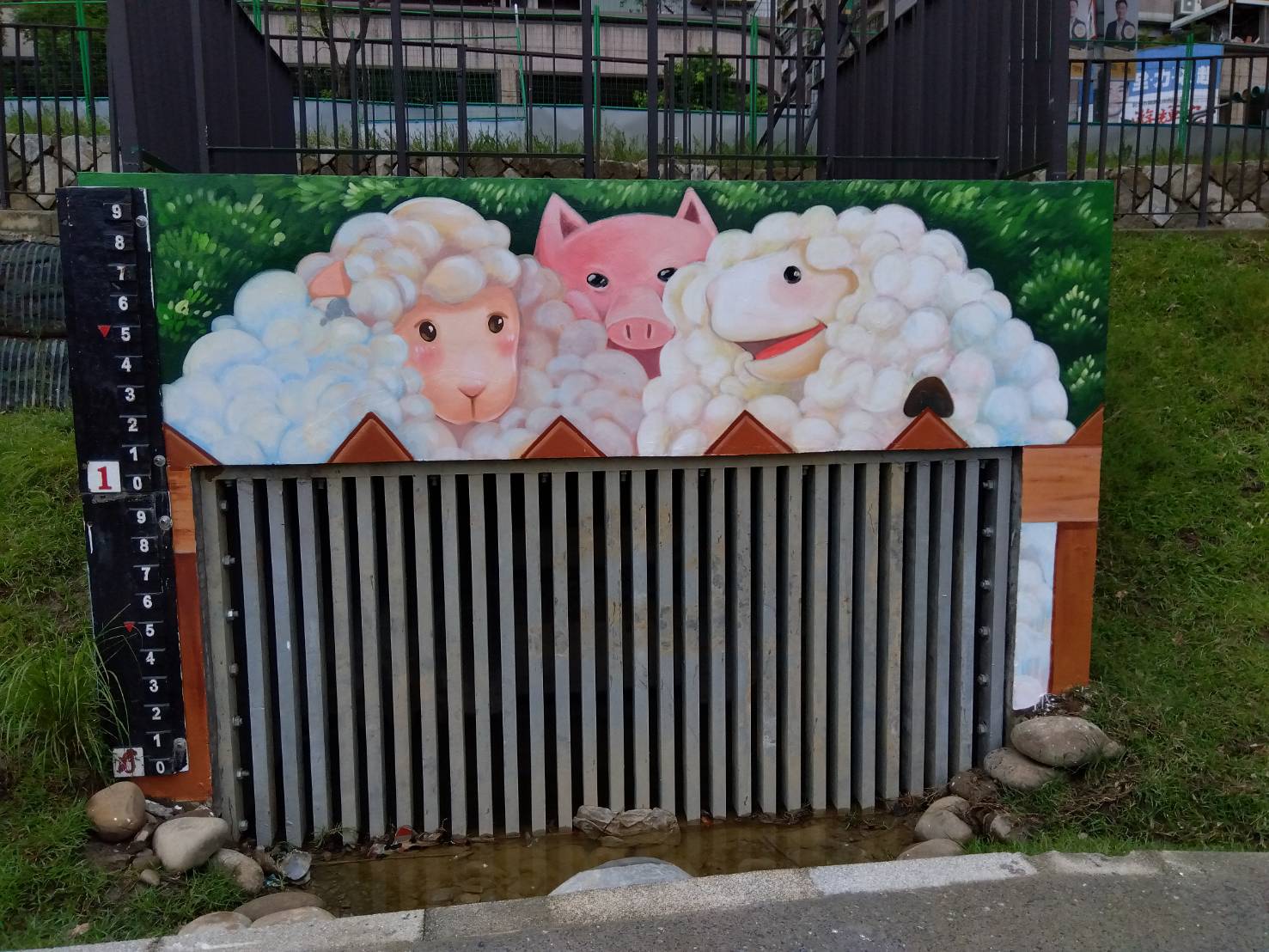 彩繪完工照